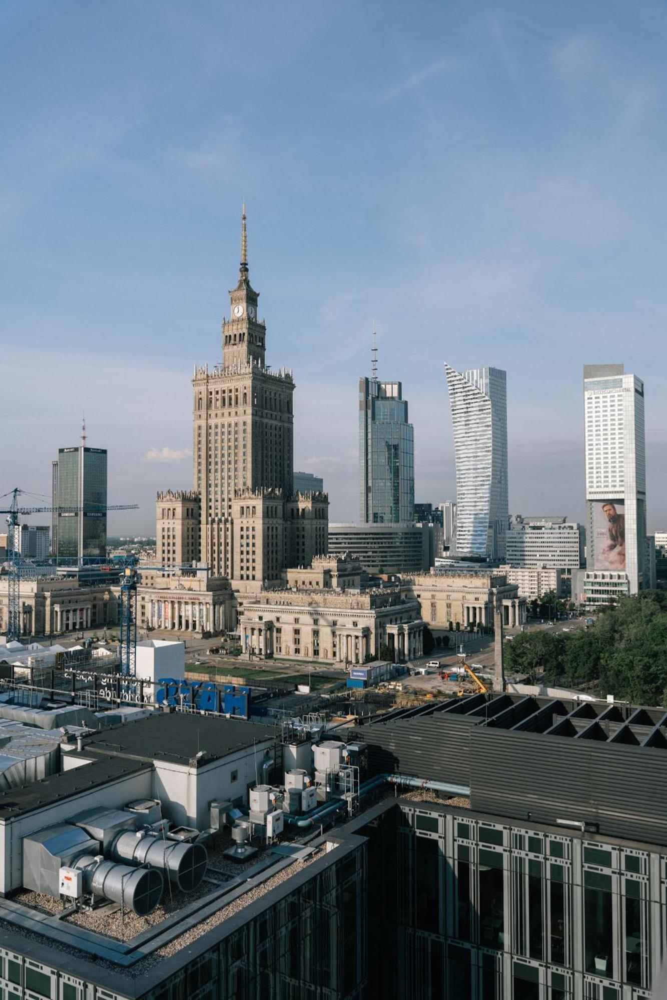Warsaw Downtown Studio - Top Location, Metro Nearby - By Rentujemy Dış mekan fotoğraf