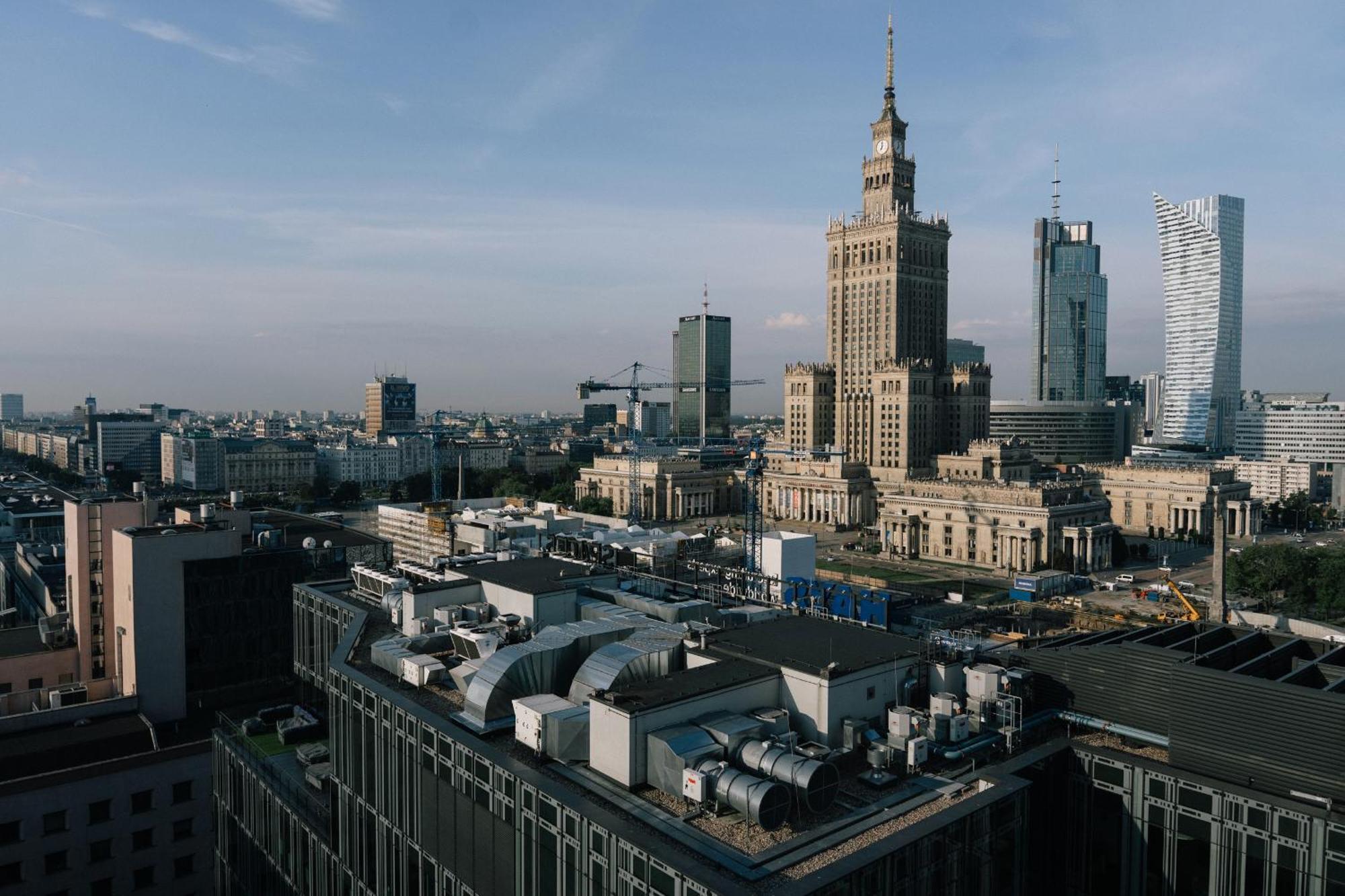 Warsaw Downtown Studio - Top Location, Metro Nearby - By Rentujemy Dış mekan fotoğraf